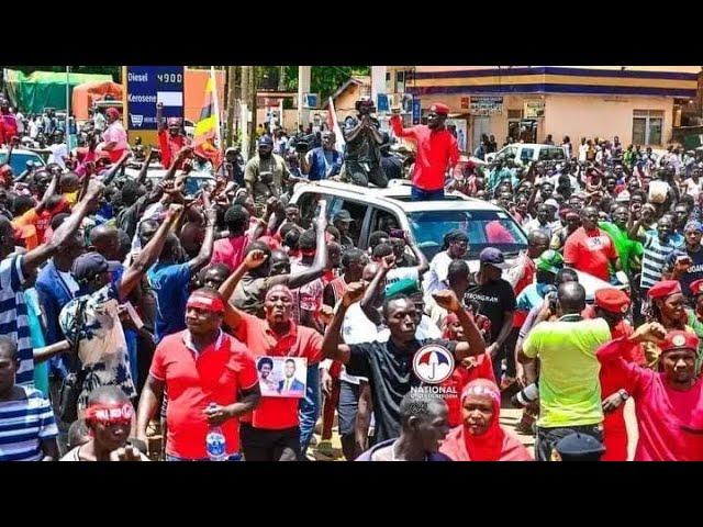 BOBIWINE speech  in soroti district during the country wide tour @arozymediaug8771 @JBMuwonge1