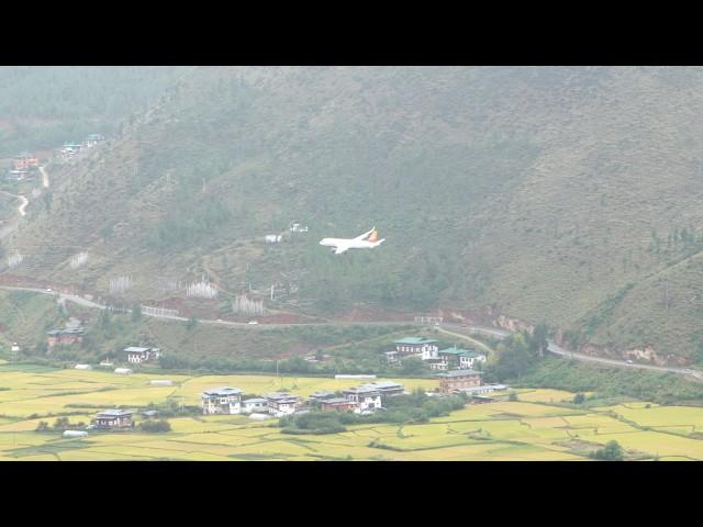 Most Challenging Landings Paro Bhutan