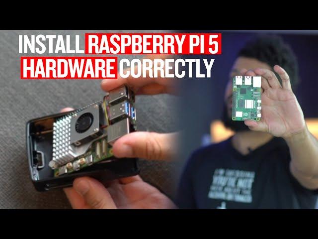 How To Install Raspberry Pi 5 Active Cooler, Pi Case, & Hardware Properly