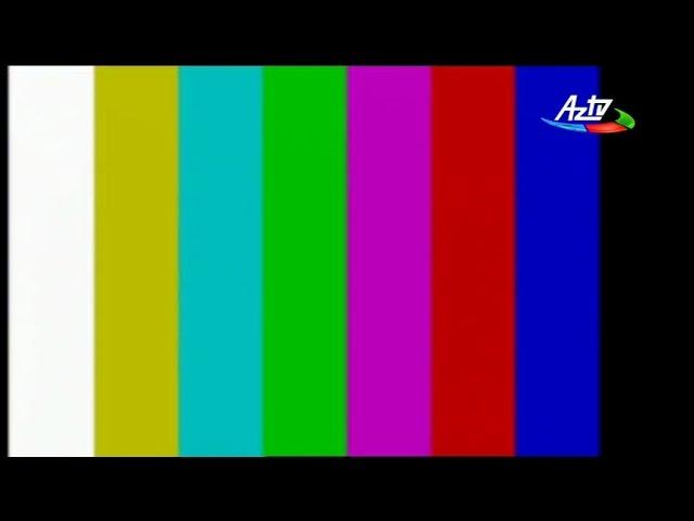 Начало эфира после профилактики канала Az TV (Азербайджан). 10.10.2016