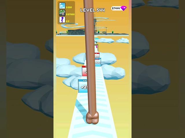 Tall Man Run Level 544 - Gameplay #shorts