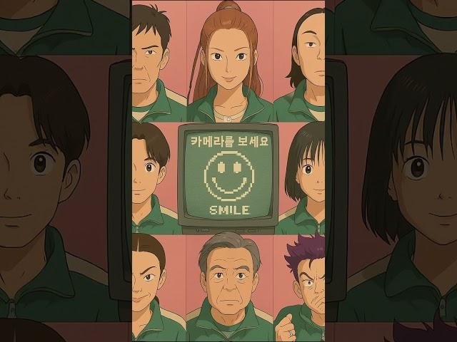 Squid game 2 Ghibli Style