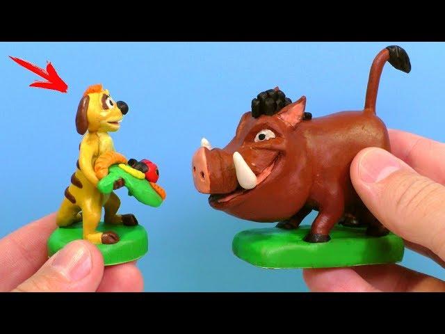 TIMON and PUMBAA - Sculpt from Clay