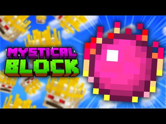 Minecraft Mystical Block | LICH KING BOSS FIGHT & PHILOSOPHER'S STONE #12 [Modded Questing Skyblock]