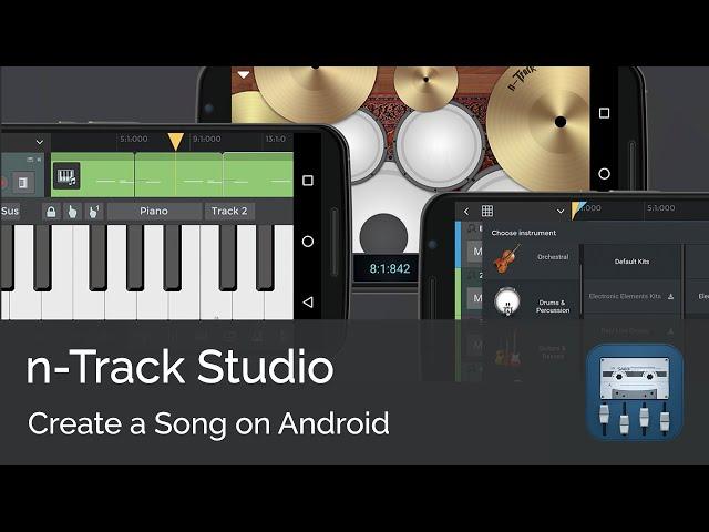 Create a Song on Android | n-Track Studio