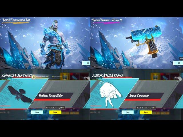 Arctic Conqueror Crate Opening | Arctic Conqueror Set Crate Opening | New Glacier UZI Crate Opening