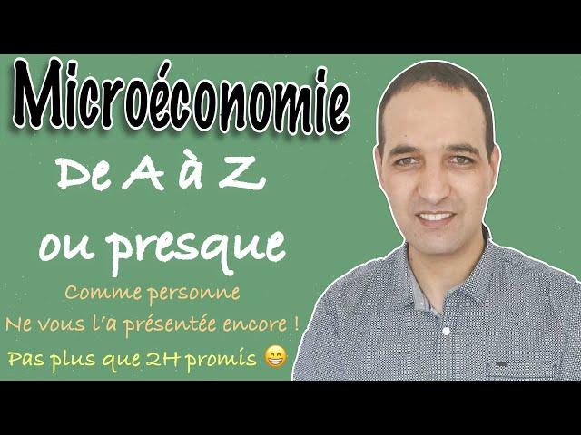 Cours HyperComplet de Microéconomie avec des exercices corrigés (V2 - améliorée)