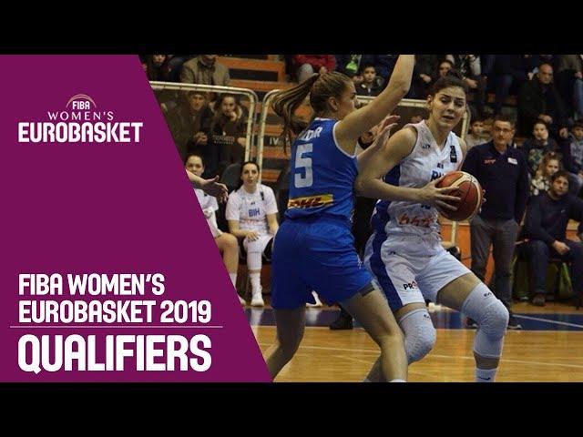 Bosnia and Herzegovina v Iceland - Full Game - FIBA Women's EuroBasket 2019 Qualifiers