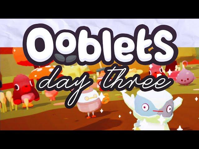 getting our first gleamy!  | OOBLETS