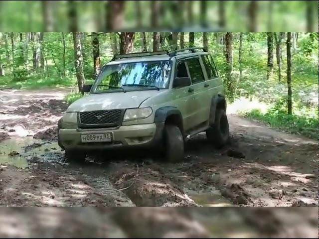 Водопад Псечиако (Пасть дьявола) - тест лебедки -УАЗ патриот