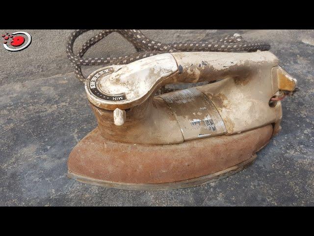 Restoration Old Rusty Electric iron | Awesome Restoration