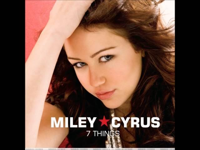 Miley Cyrus - 7 Things (Audio)