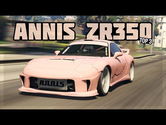 Top 3 Annis ZR350 Customizations (Mazda RX-7) - GTA 5 Online