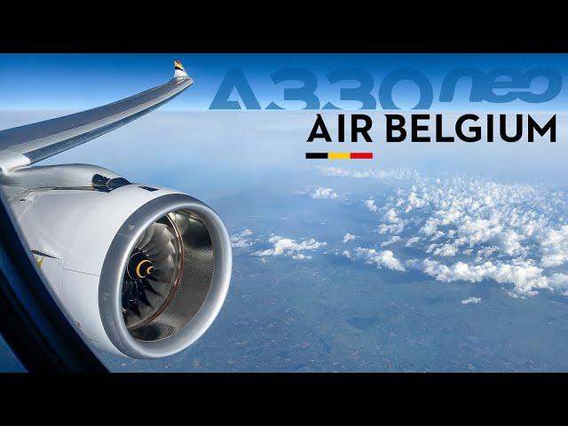 Air Belgium Airbus A330neo ️ FULL FLIGHT REPORT  Fort-de-France - Brussels  BUSINESS CLASS