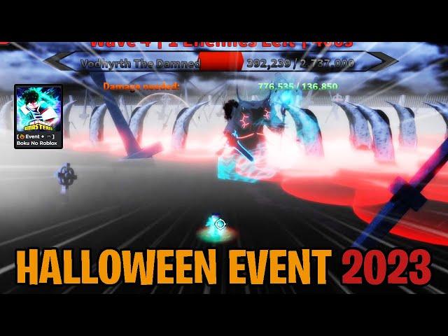 VODHYRTH THE DAMNED! (HALLOWEEN EVENT 2023) | Boku No Roblox