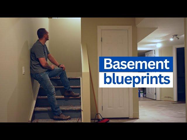 Designing a layout/floor plan [The start of our basement renovation]