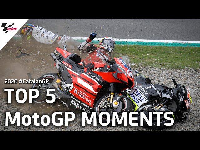 Top 5 MotoGP Moments from the 2020 #CatalanGP