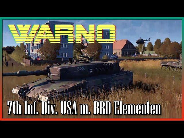 7th Inf. Div. USA m. BRD Elementen vs Extrem KI [Deutsch][PvE][WARNO]