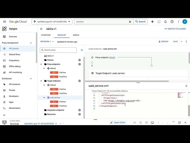 Developing APIs with Apigee v3.0 Lab 2a: Route Rules and the Debug Tool 20240412