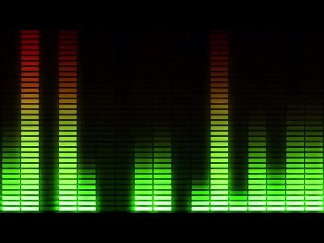 Audio Equalizer Moving Bars Stock Motion Graphics