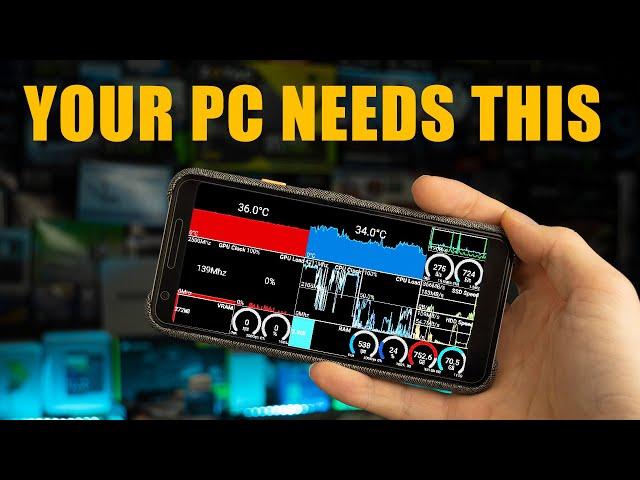 Monitor Your PC With A Phone!