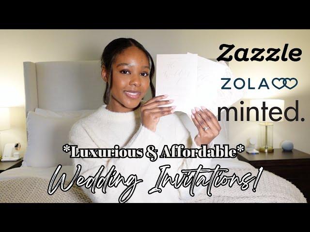 MY 2024 WEDDING INVITATIONS | AFFORDABLE & LUXURIOUS