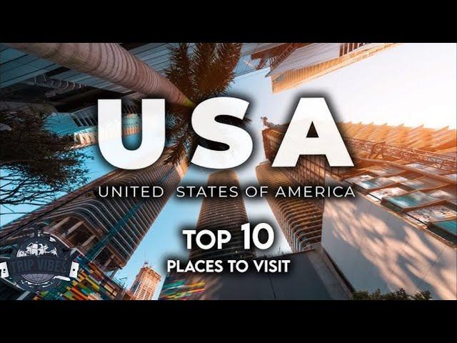 Wonders of the West Coast USA | TOP 10 PLACES TO VISIT | Travel Video 4K