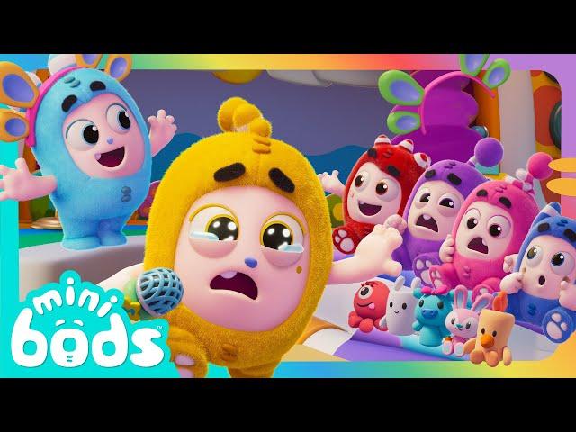 Too Shy For Showtime  | Minibods | Preschool Cartoons for Toddlers