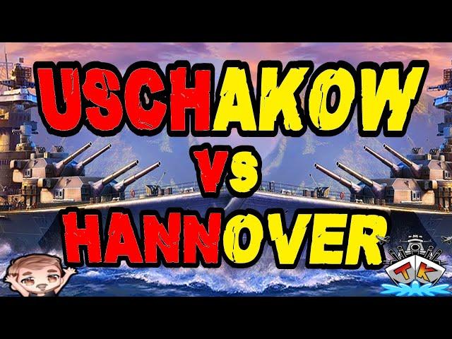 Uschakow vs. Hannover 12vs12 *Kradonische Gefechte* ️ in World of Warships 