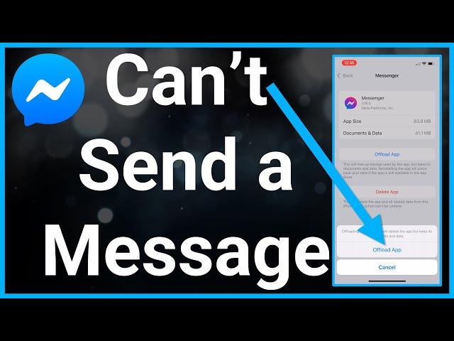 Why Can't I Send Messages On Messenger?