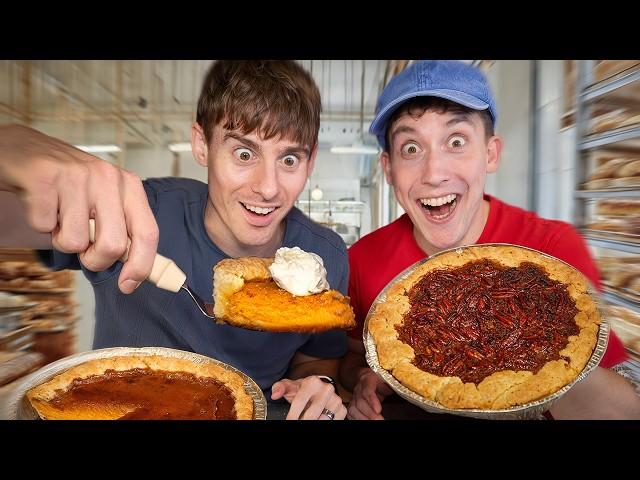 Two Brits try Classic American Pies!