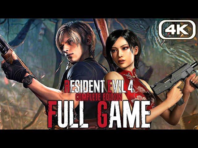 RESIDENT EVIL 4 REMAKE Gameplay Walkthrough FULL GAME (4K 60FPS) No Commentary [COMPLETE EDITION]