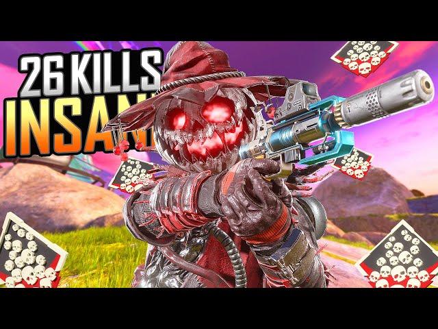 INSANE Bloodhound 26 KILLS and 6K Damage Apex Legends Gameplay