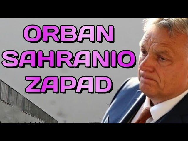 VIKTOR ORBAN SAHRANIO ERU ZAPADNE DOMINACIJE - SLEDEĆI VEK ĆE BITI EVROAZIJSKI