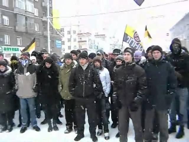 Николай Титов. Русский Марш 2009. Новосибирск