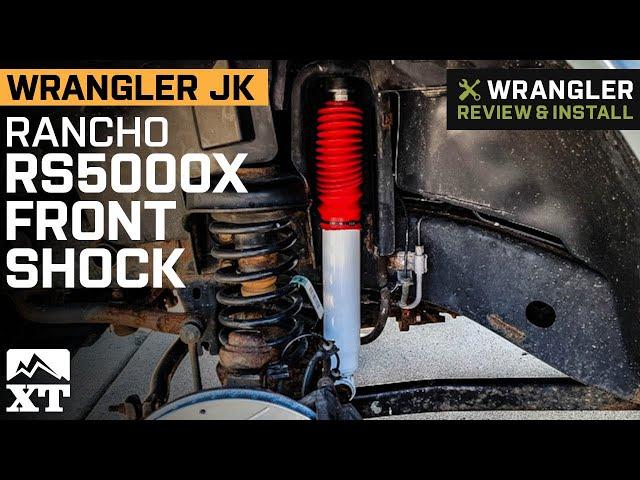 Jeep Wrangler JK Rancho RS5000X Front Shock Review & Install