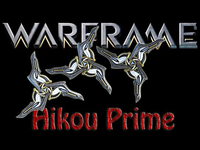 Warframe 167 Lets Build The Hikou Prime