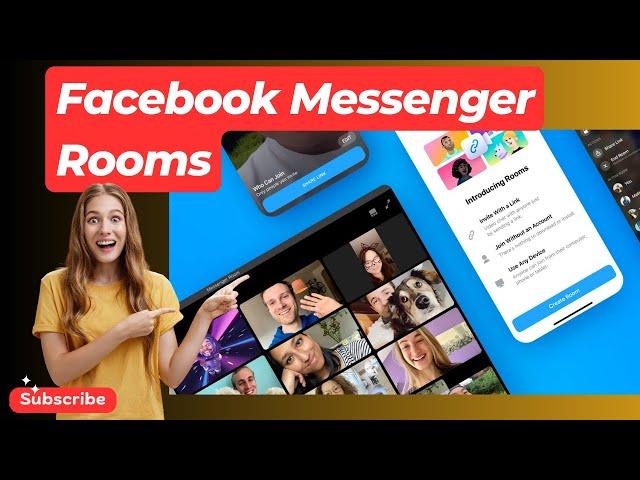 How to use Facebook Messenger Rooms  | How to use Messenger Rooms - Beginners Guide