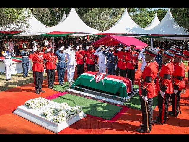 Moi's Burial: Somber mood as Moi is buried at family gravesite