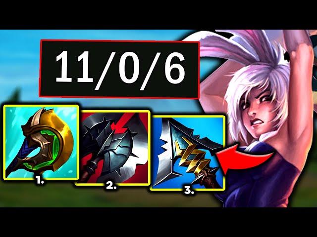 RIVEN TOP NOW OBLITERATES EVERYTHING IN SIGHT! (RIVEN SHRED BUILD) - S12 Riven TOP Gameplay Guide