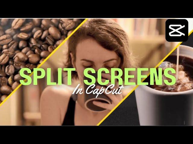 Create split screens in Capcut (Capcut Tutorial)