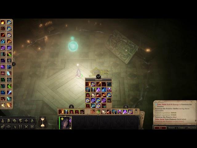 Pathfinder: Kingmaker, Lich Boss SOLO - Estoc Saint SOLO