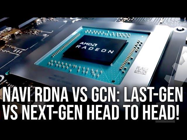 Navi RDNA vs GCN 1.0: Last-Gen vs Next-Gen GPU Tech Head-To-Head!