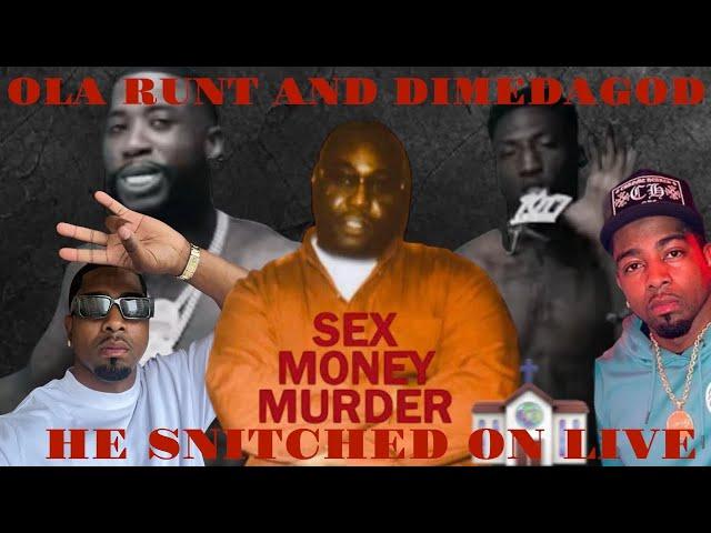 SMM BLOOD OLA RUNT KICK OUT GUCCI MANE 1017 GROUP AND ON CAMERA LIVE SNITCHING UNDER DIMEDAGOD