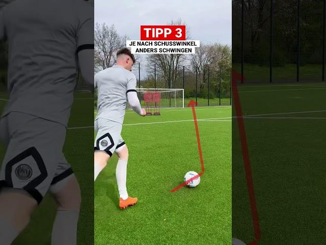 SO VERBESSERT IHR EUREN SCHUSS!️ #fussball #tipps #tricks #tutorial #shorts