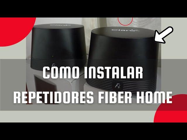 COMO INSTALAR REPETIDORES FIBER HOME  SR-120C DESDE LA APLICACION POR CABLE DE RED