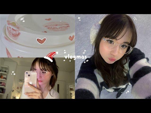 vlogmas ep.1 *christmas market, korean food, hangouts, ice rink etc* [ENG/RUS]