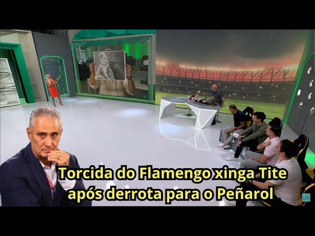 DEBATE: Flamengo joga mal e perde para o Peñarol na ida das quartas da Libertadores