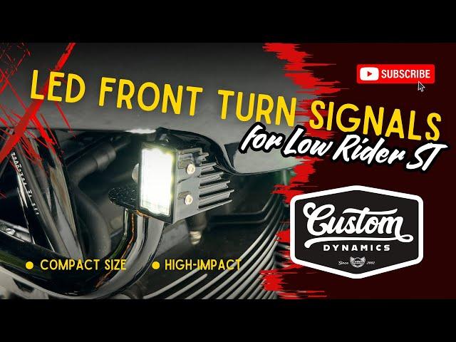 Softail Low Rider ST High-Performance LED Front Turn Signals