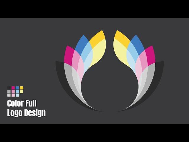 How to Create a Colorful Logo Design in Adobe Illustrator | Step-by-Step Tutorial | Awal Creative